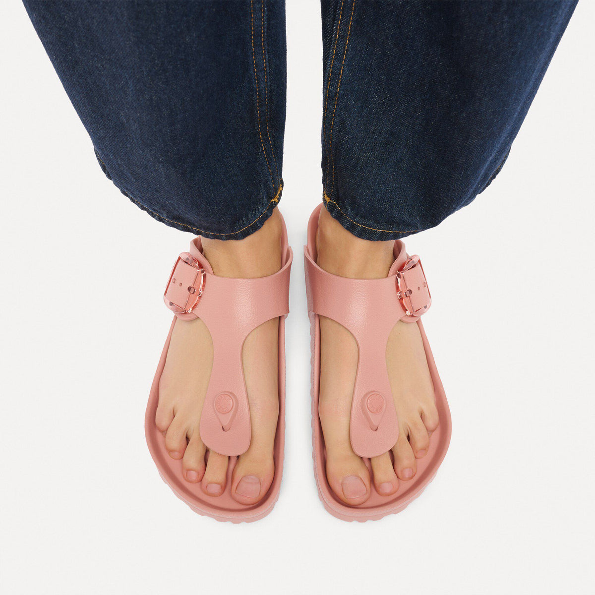 Gizeh Big Buckle EVA in Color Pink Clay | Birkenstock