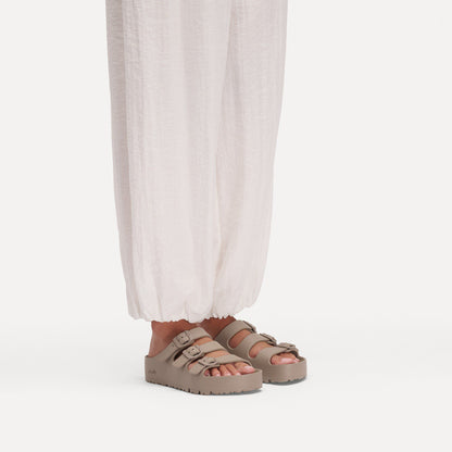 Florida Flex Platform EVA in Color Gray Taupe | Birkenstock