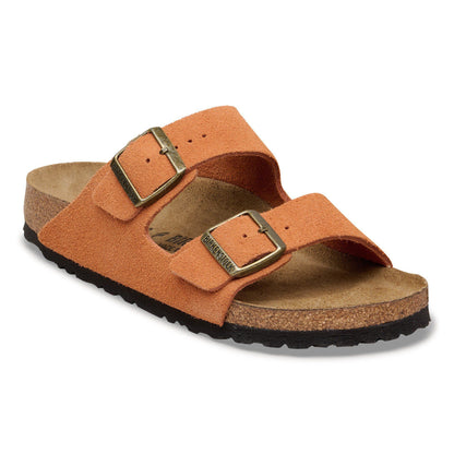 Arizona Suede Leather in Color Dark Rust | Birkenstock