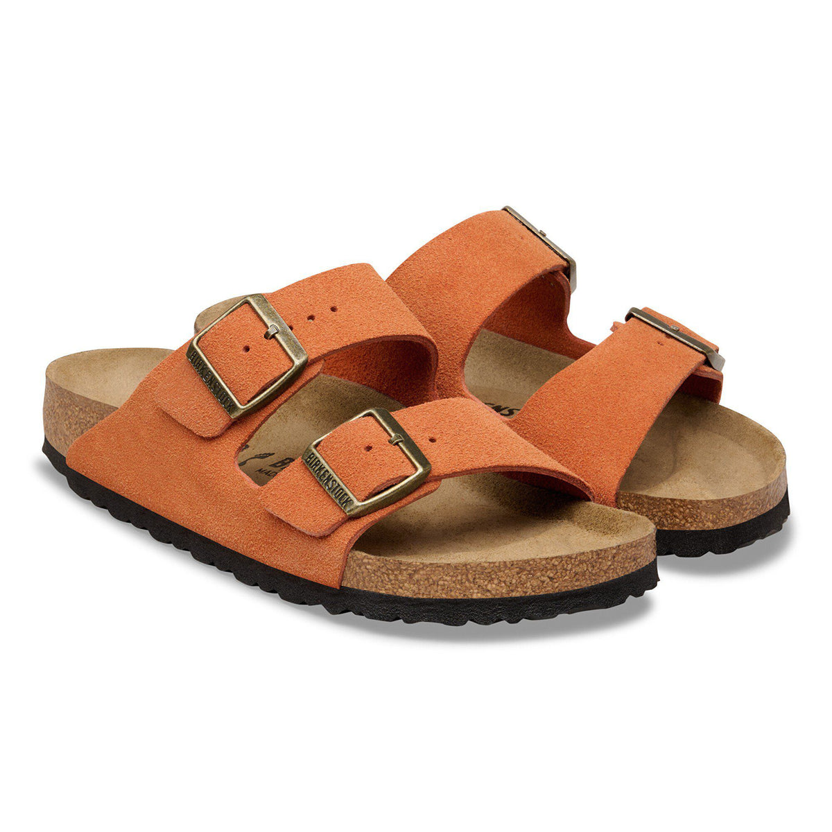 Arizona Suede Leather in Color Dark Rust | Birkenstock
