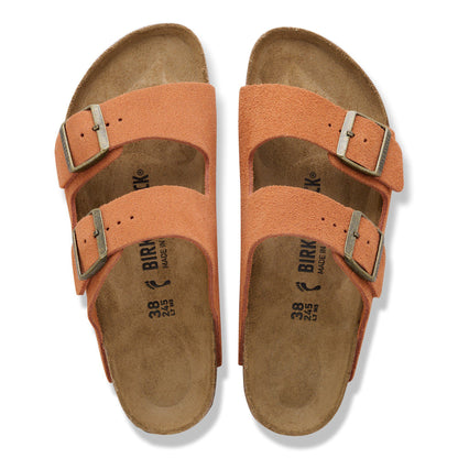 Arizona Suede Leather in Color Dark Rust | Birkenstock