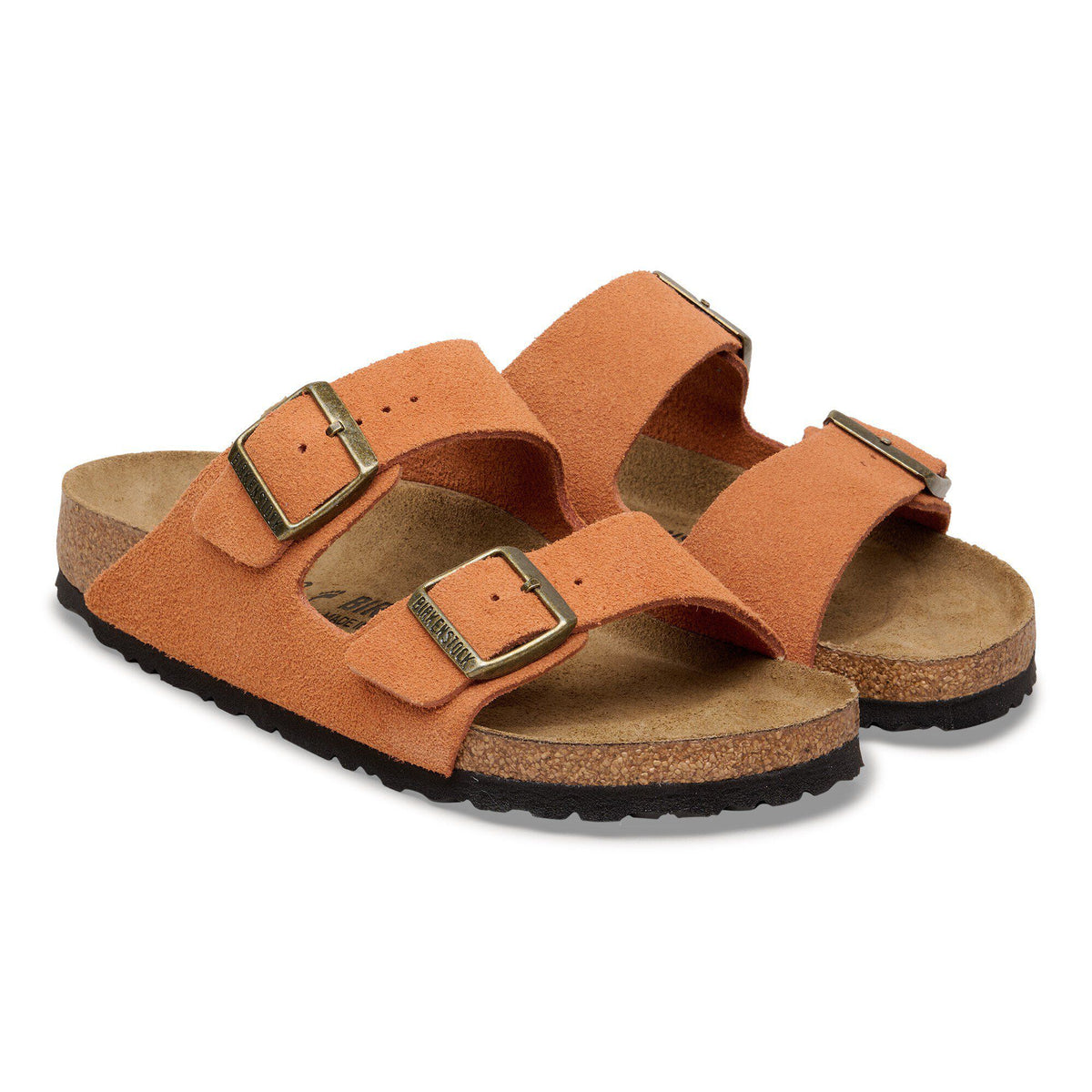 Arizona Suede Leather in Color Dark Rust | Birkenstock