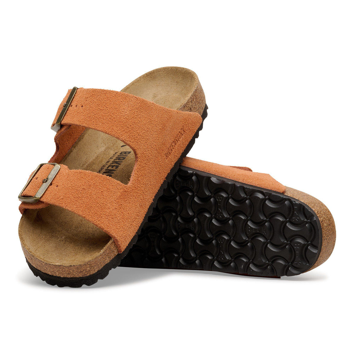 Arizona Suede Leather in Color Dark Rust | Birkenstock