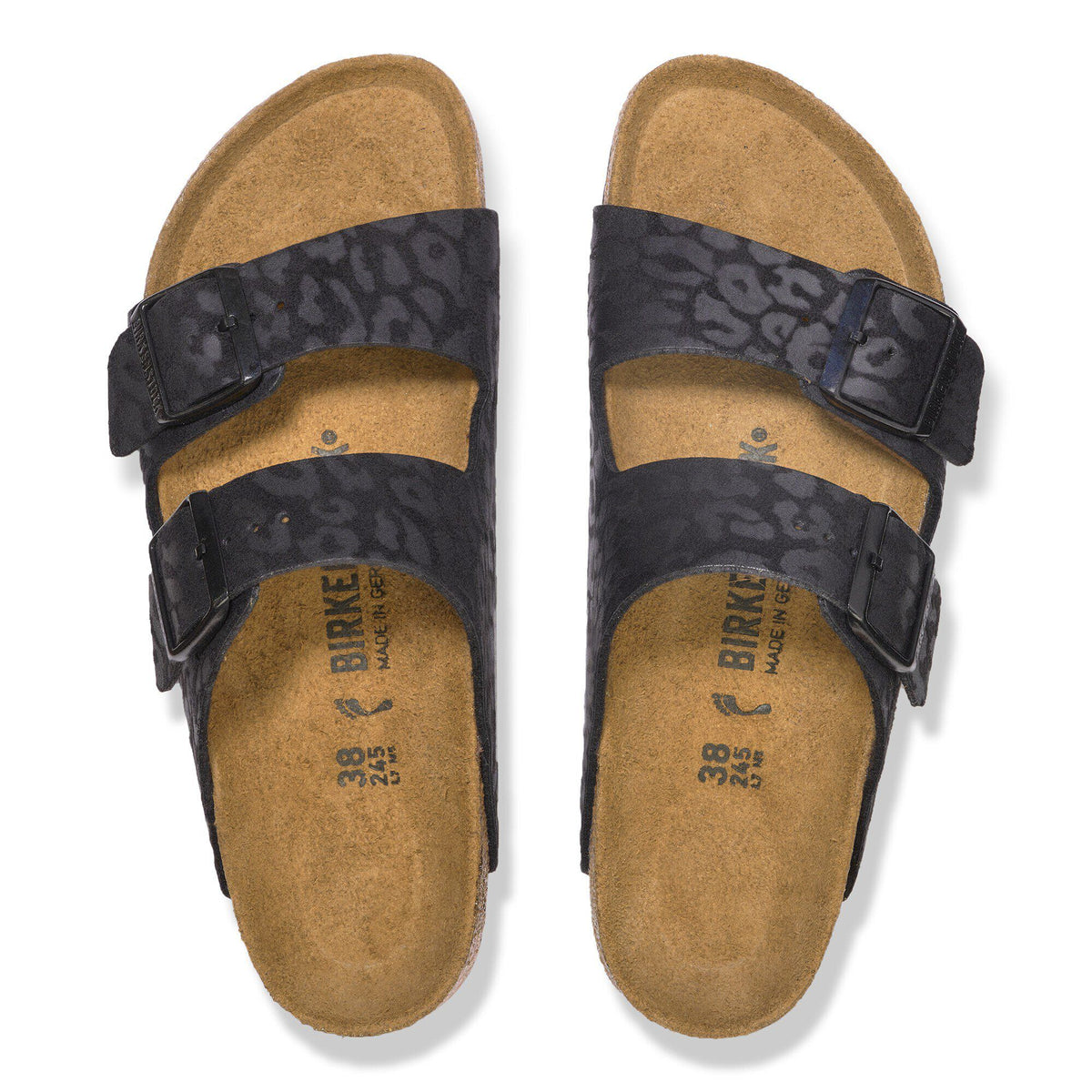 Arizona Synthetics in Color Leo Black | Birkenstock