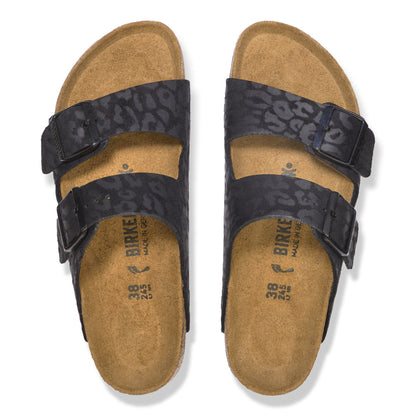 Arizona Synthetics in Color Leo Black | Birkenstock
