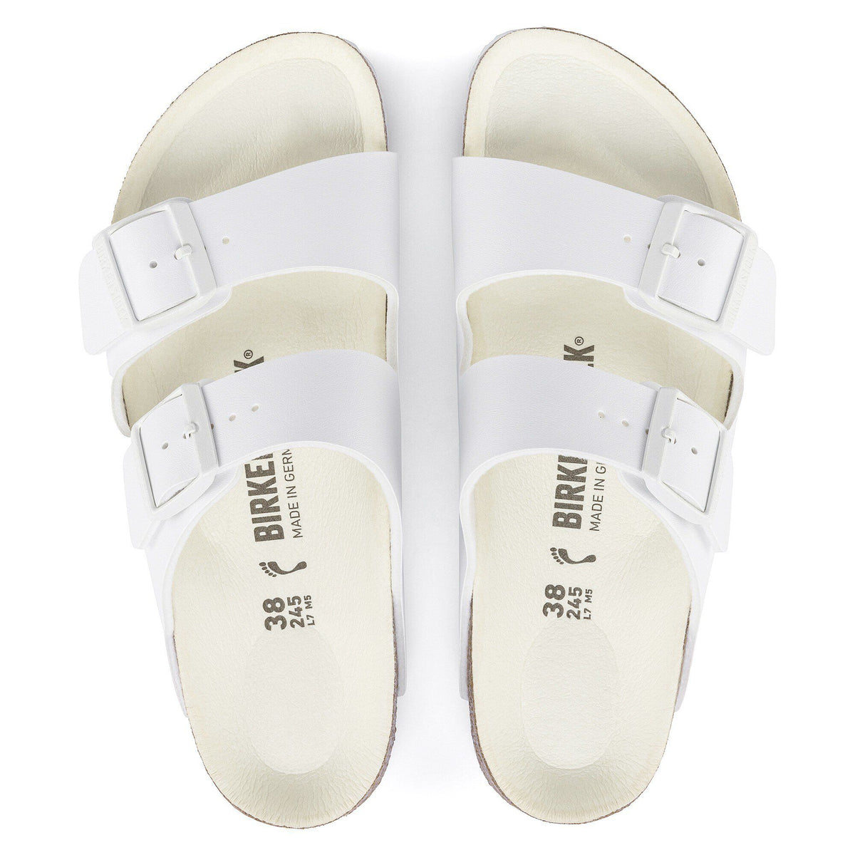 Arizona Birko-Flor in Color White | Birkenstock