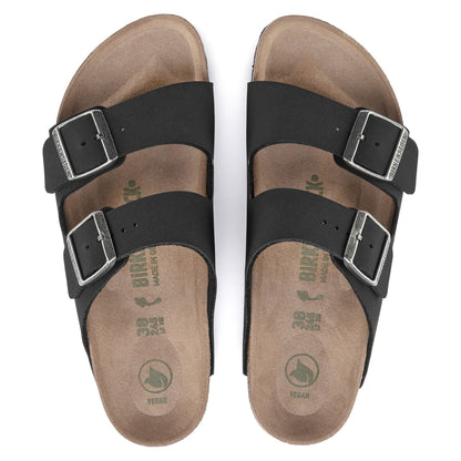 Arizona Vegan Birkibuc in Color Black | Birkenstock