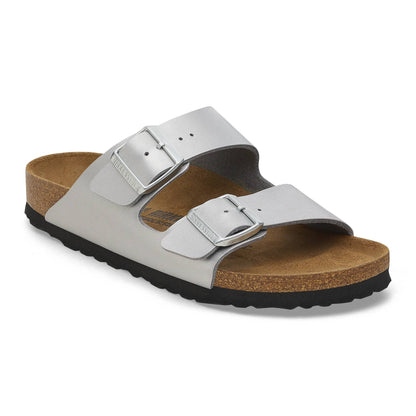 Arizona Birko-Flor in Color Silver | Birkenstock