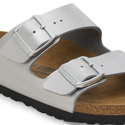 Arizona Birko-Flor in Color Silver | Birkenstock