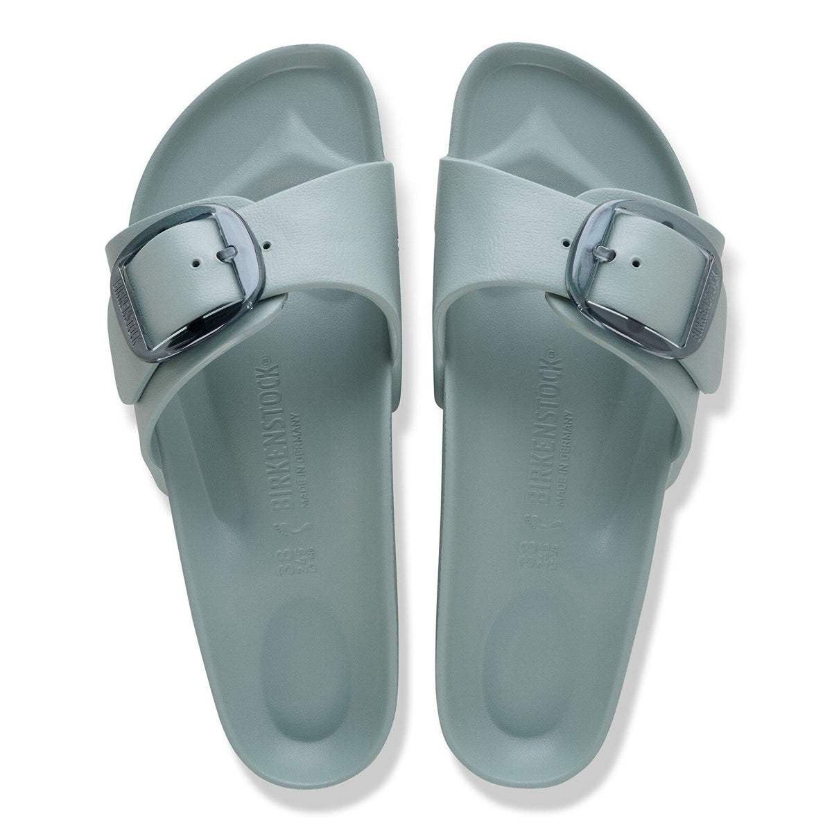 Madrid Big Buckle EVA in Color Pure Sage | Birkenstock