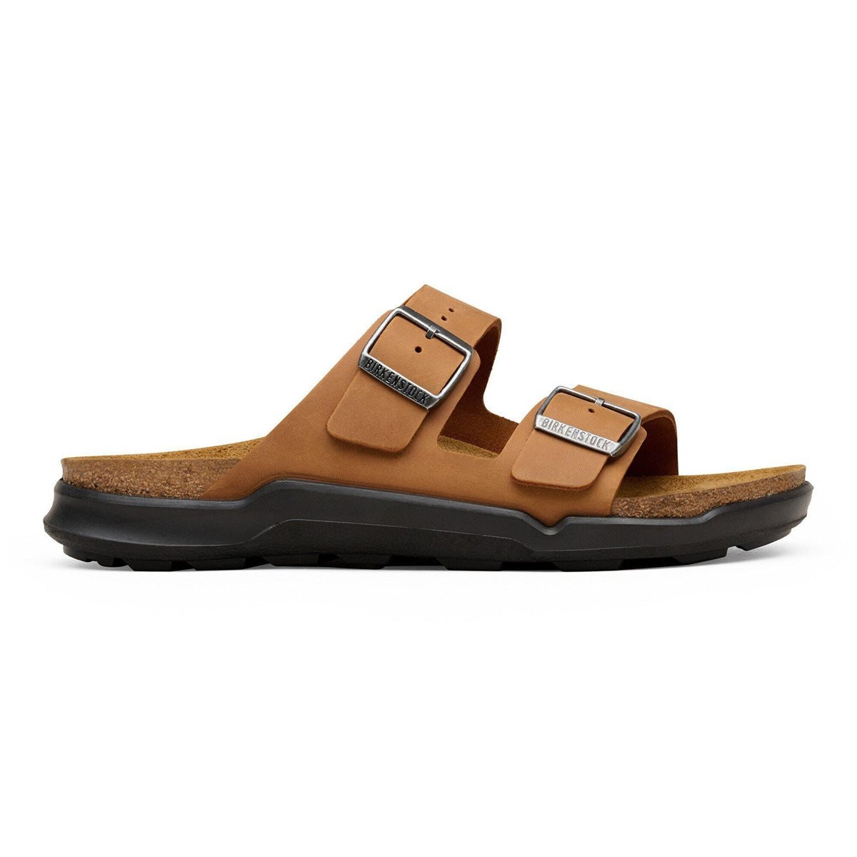 Arizona Crosstown Men Oiled Leather in Color Cognac | Birkenstock