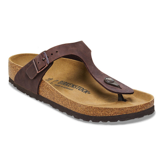 Gizeh Oiled Leather in Color Habana | Birkenstock