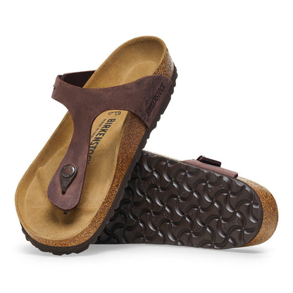 Gizeh Oiled Leather in Color Habana | Birkenstock