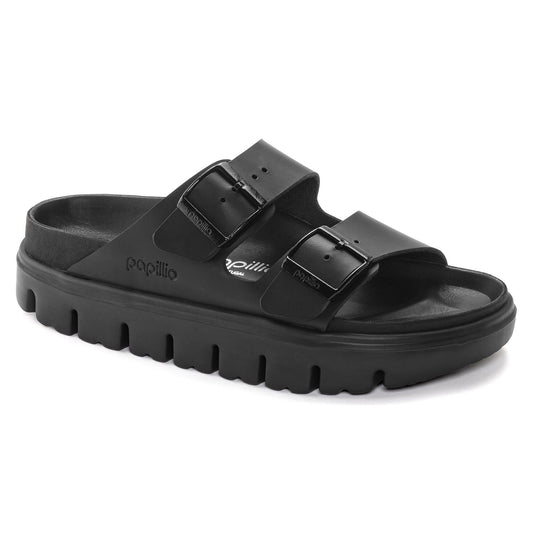 Arizona Chunky Leather in Color Black | Birkenstock