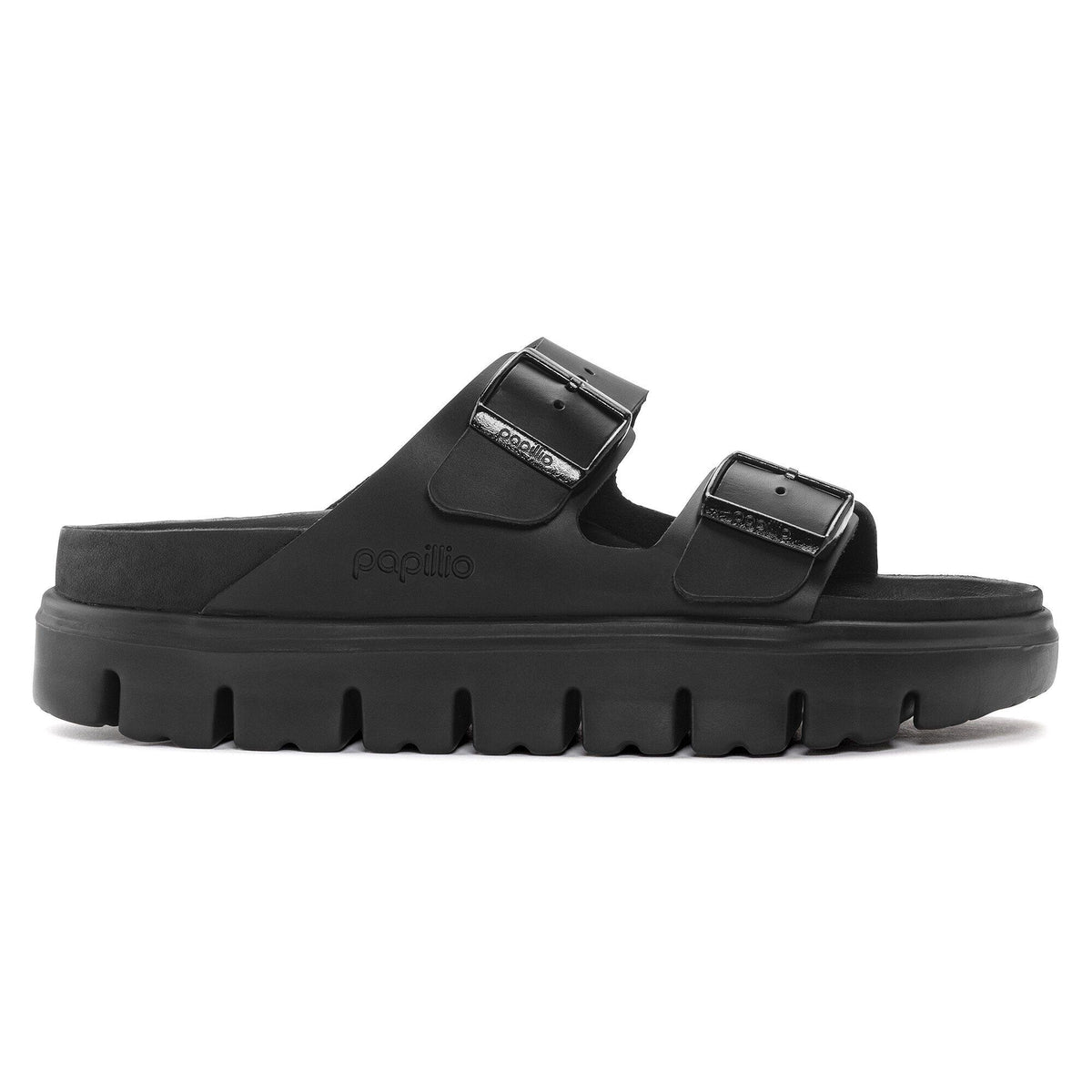 Arizona Chunky Leather in Color Black | Birkenstock