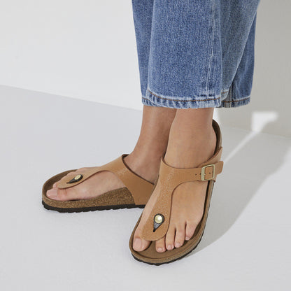 Gizeh Vegan Birkibuc in Color Pecan | Birkenstock