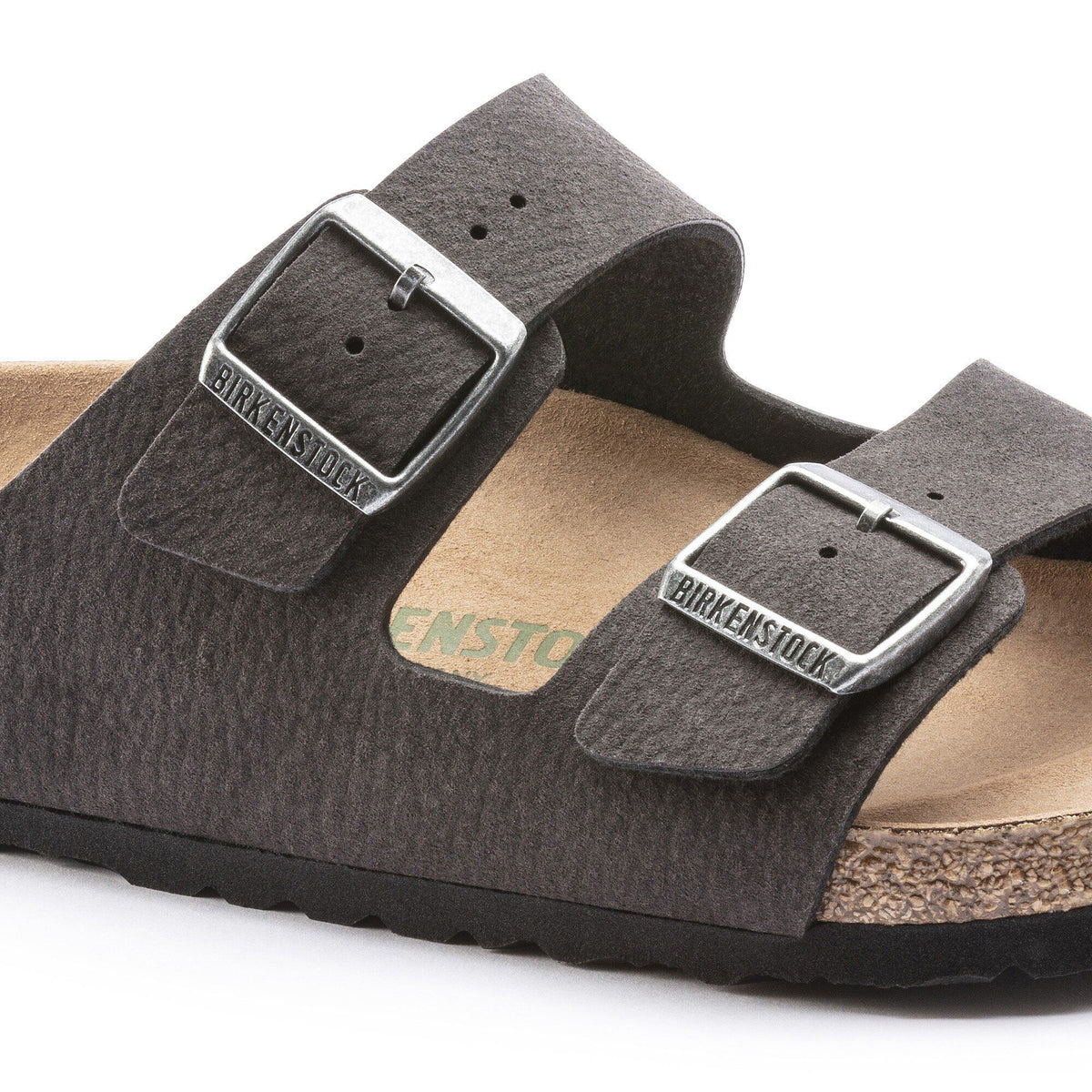 Arizona Vegan Synthetics in Color Desert Dust Black | Birkenstock