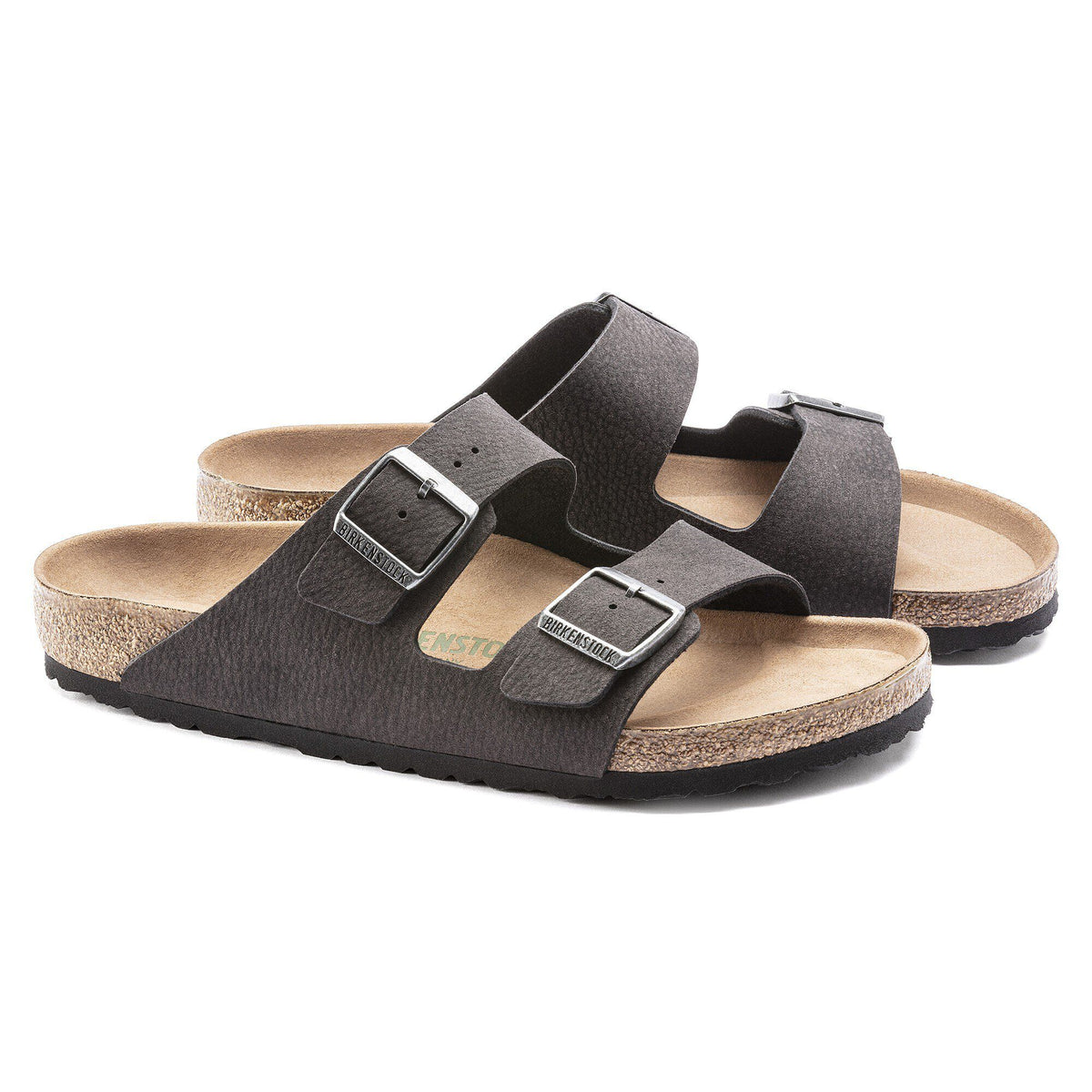 Arizona Vegan Synthetics in Color Desert Dust Black | Birkenstock