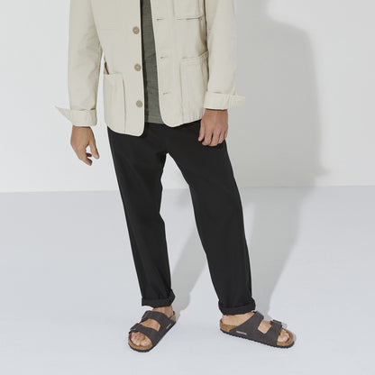Arizona Vegan Synthetics in Color Desert Dust Black | Birkenstock