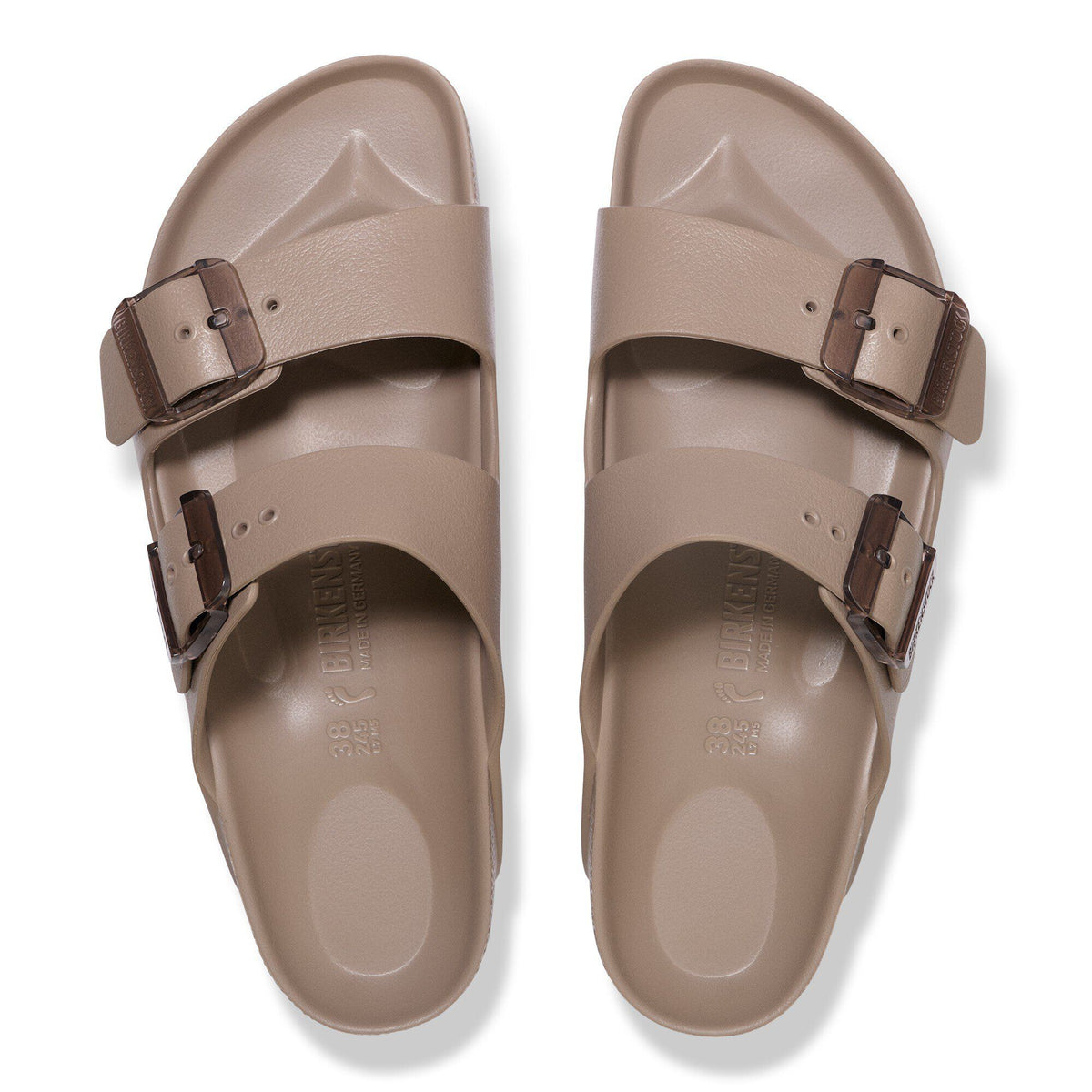 Arizona Stealth Buckle EVA in Color Gray Taupe | Birkenstock