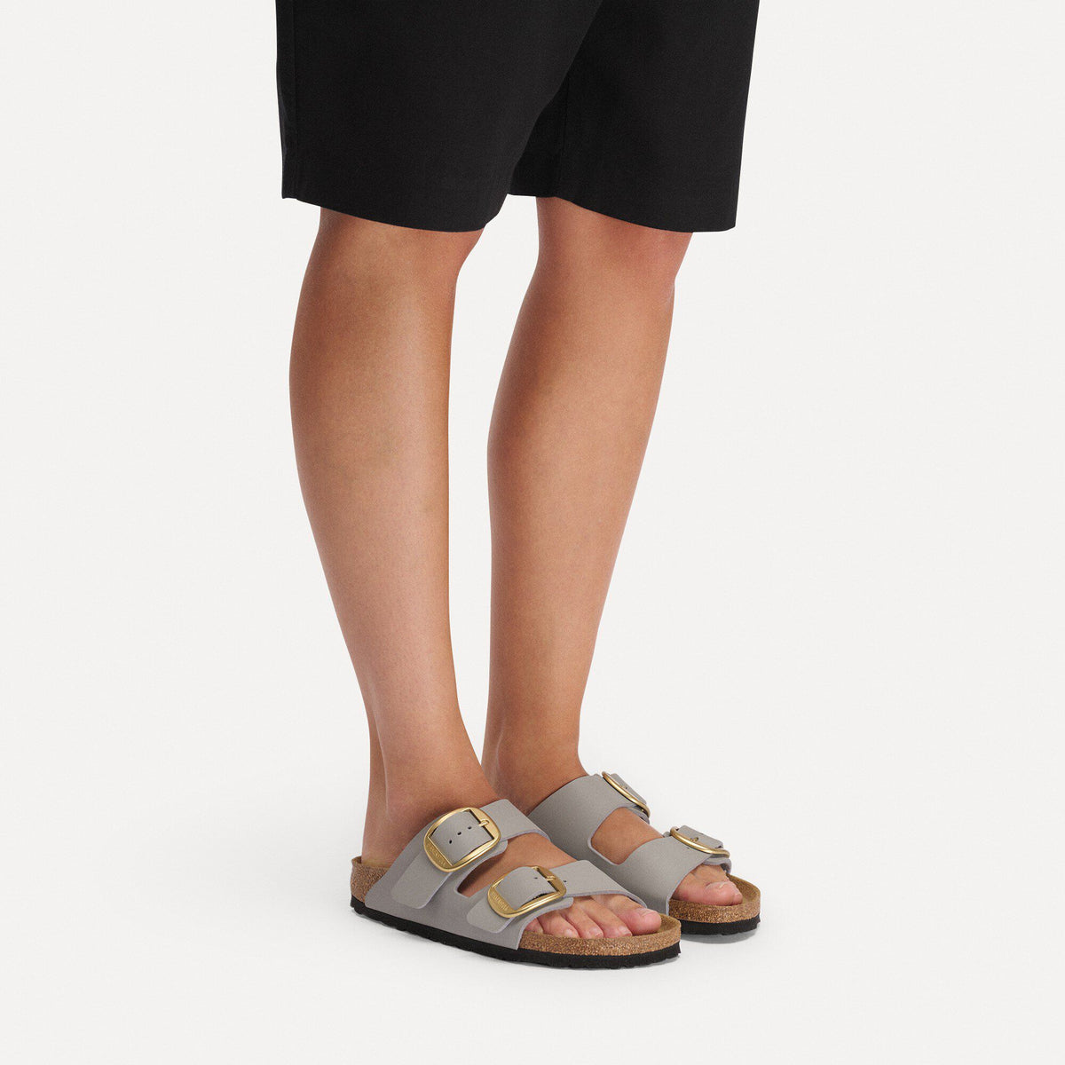 Arizona Big Buckle Birko-Flor in Color Stone Coin | Birkenstock