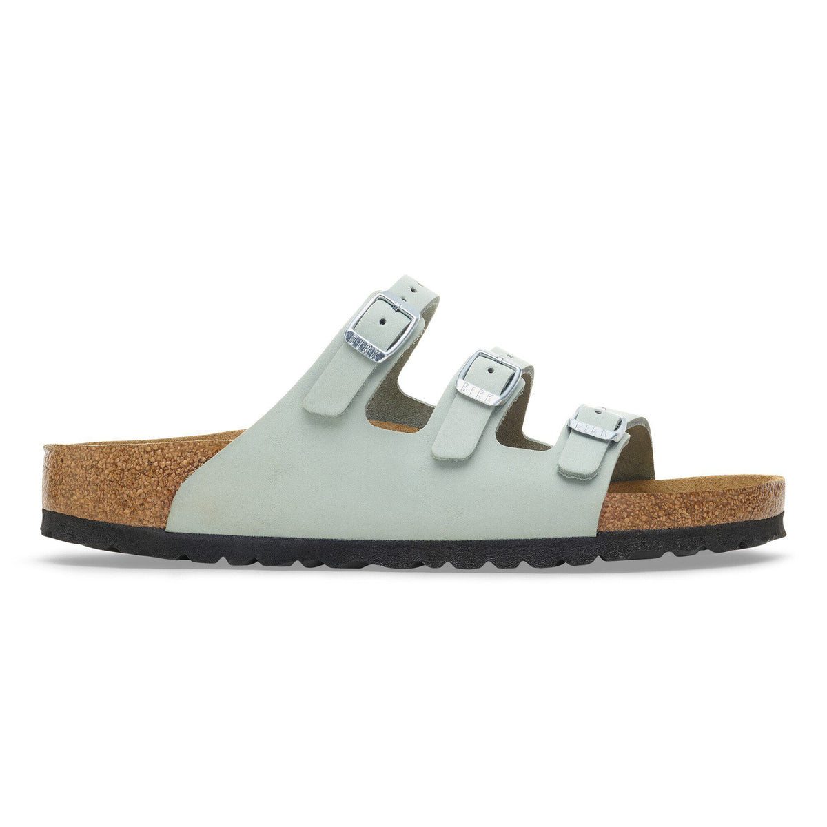 Florida Nubuck Leather in Color Pure Sage | Birkenstock