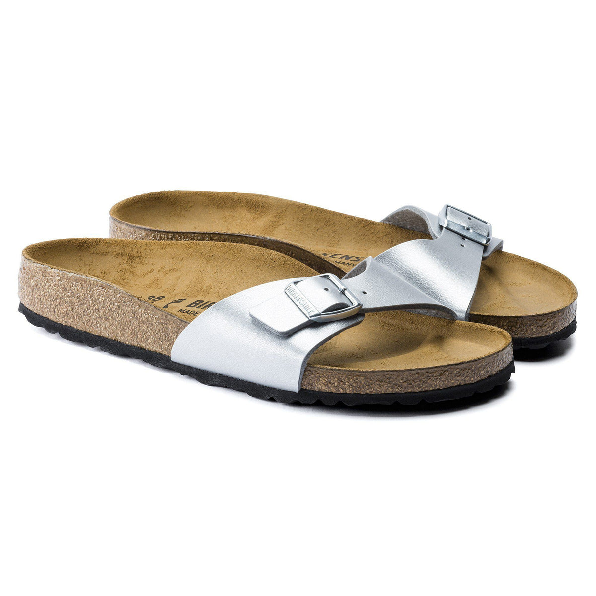 Madrid Birko-Flor in Color Silver | Birkenstock