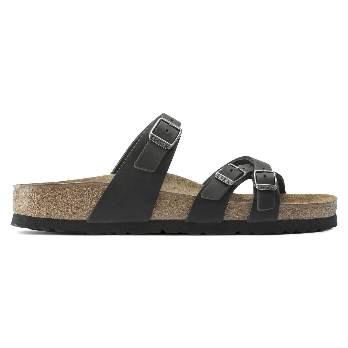 Franca Oiled Leather in Color Black | Birkenstock