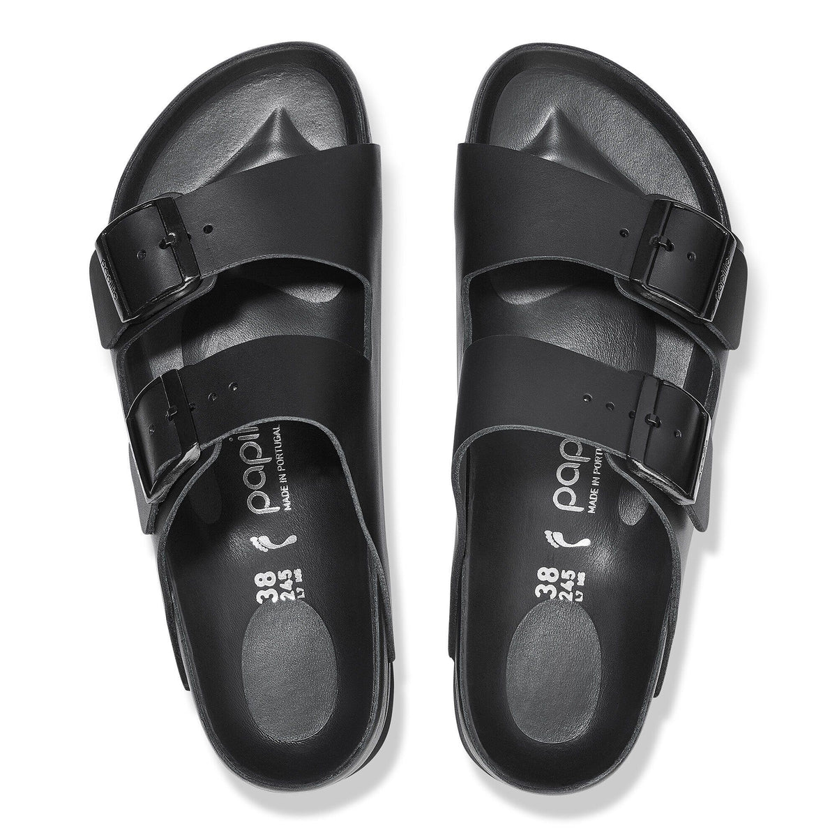 Arizona Flex Platform Leather in Color Black | Birkenstock