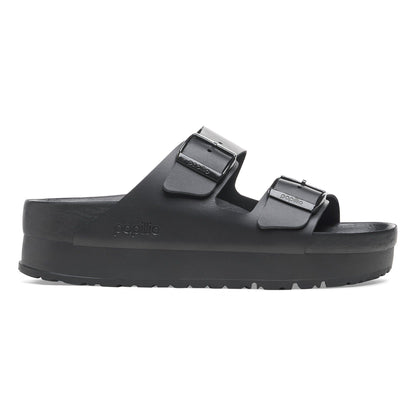 Arizona Flex Platform Leather in Color Black | Birkenstock