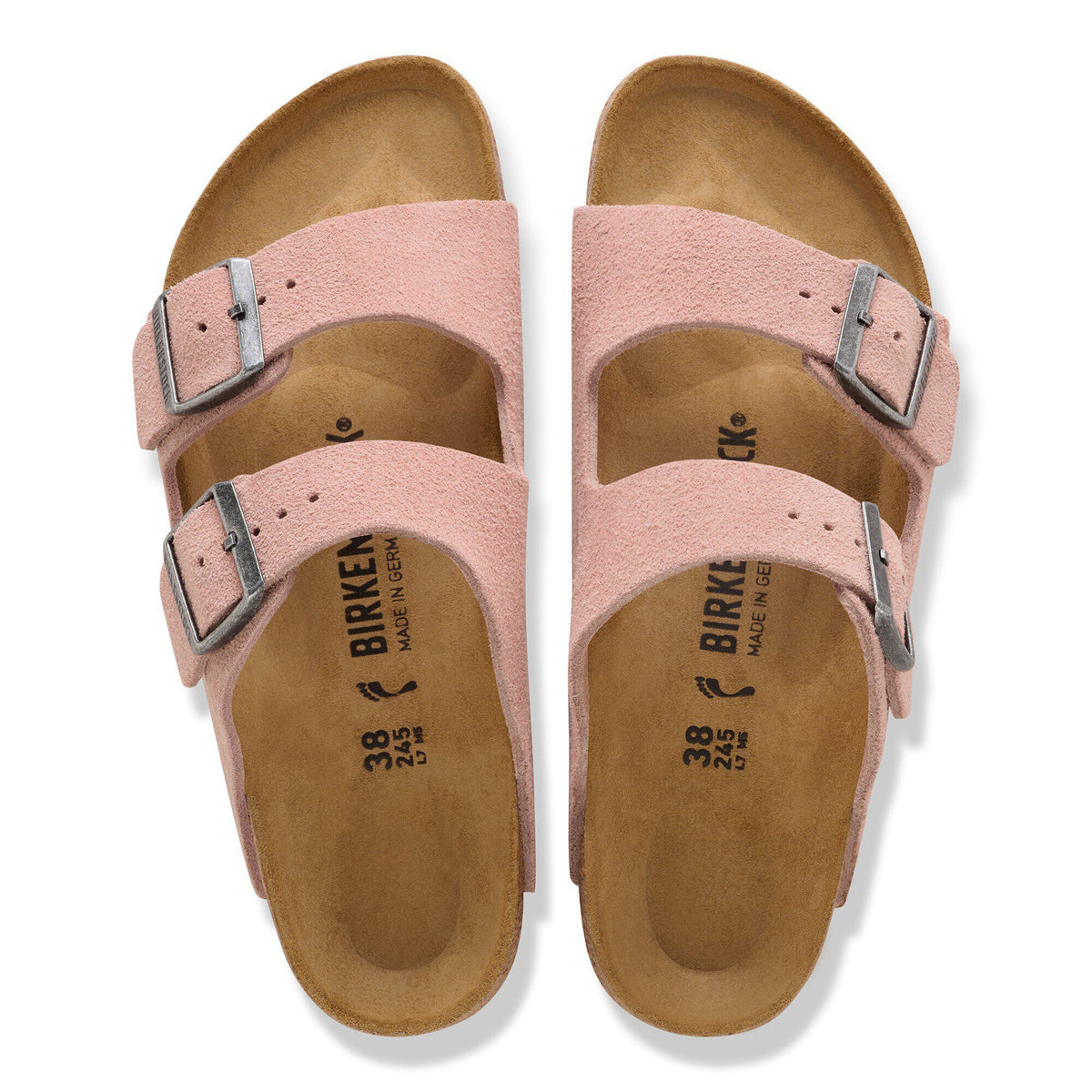 Arizona Suede Leather in Color Pink Clay | Birkenstock