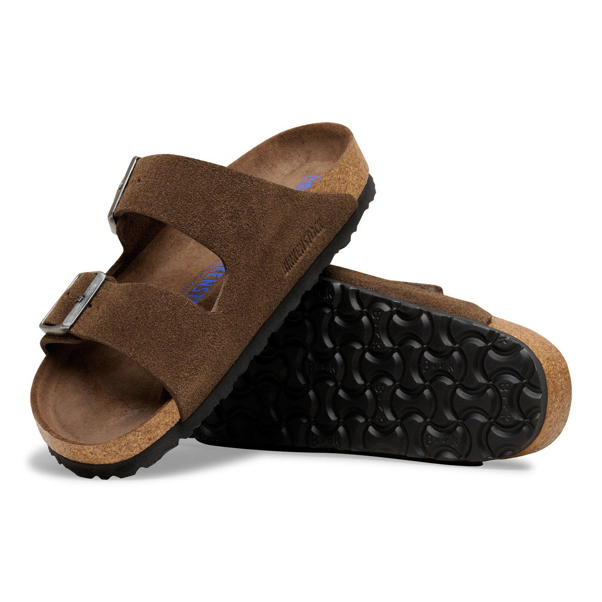 Arizona Soft Footbed Suede Leather in Color Carafe Tonal | Birkenstock