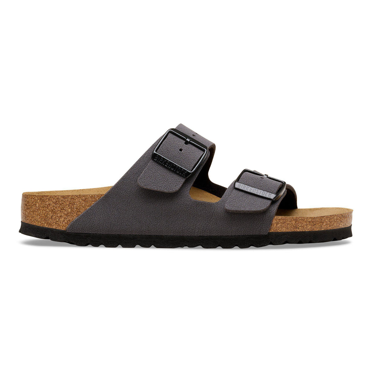 Arizona Birkibuc in Color Velvet Gray/Black Buckles | Birkenstock