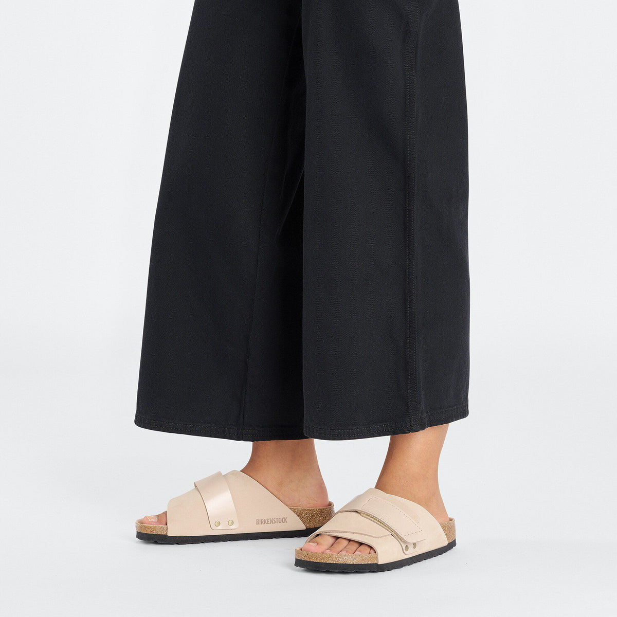 Kyoto Nubuck Leather in Color New Beige | Birkenstock