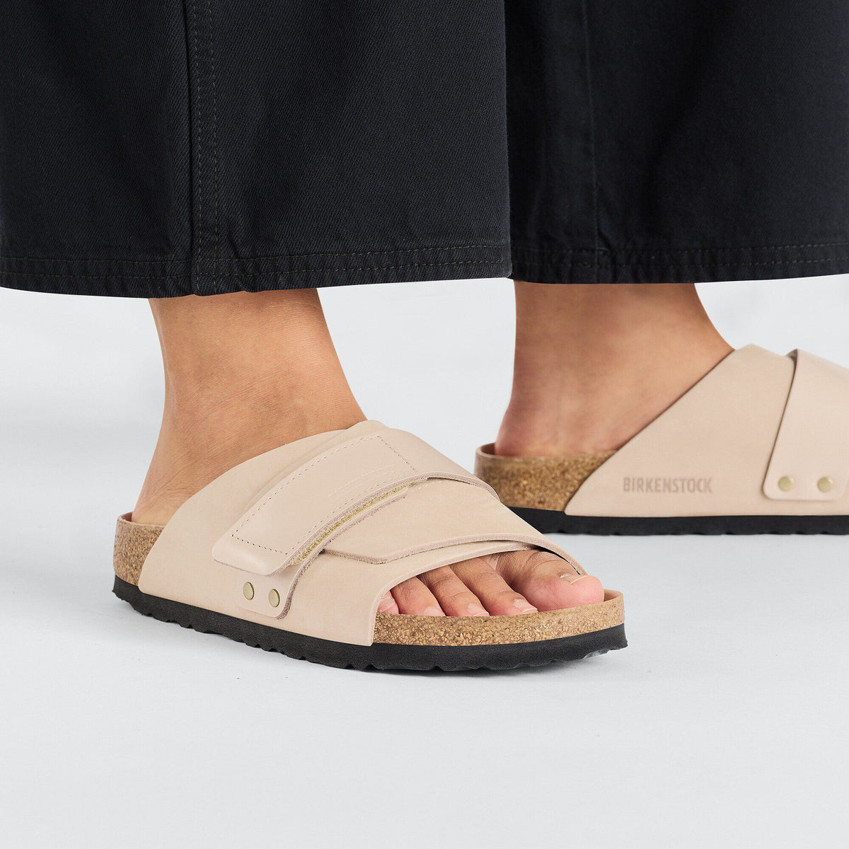 Kyoto Nubuck Leather in Color New Beige | Birkenstock