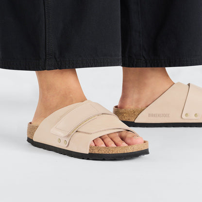 Kyoto Nubuck Leather in Color New Beige | Birkenstock