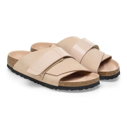 Kyoto Nubuck Leather in Color New Beige | Birkenstock