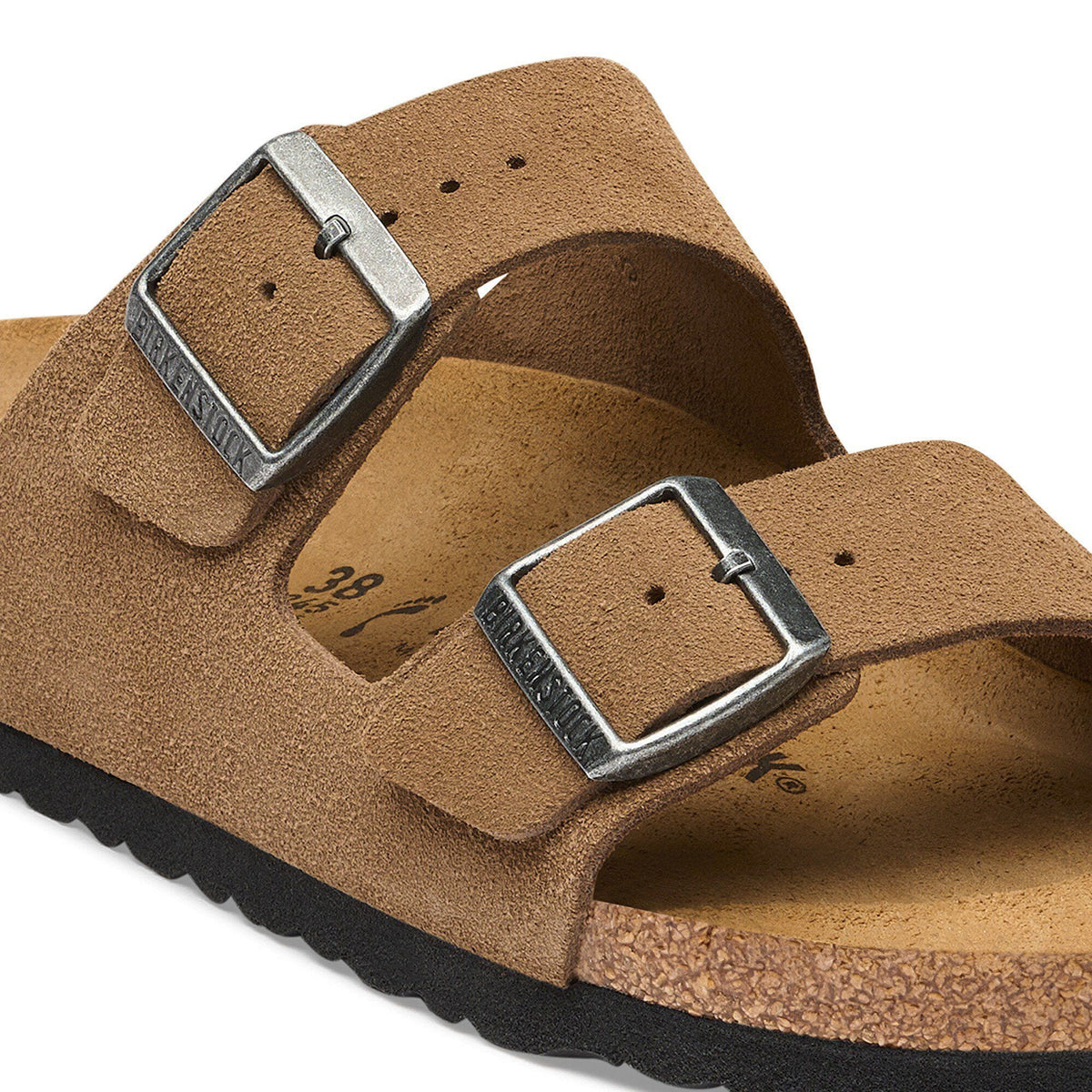 Arizona Suede Leather in Color Dark Tea | Birkenstock