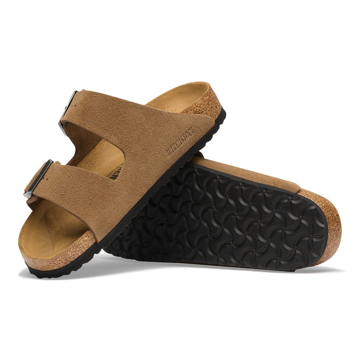 Arizona Suede Leather in Color Dark Tea | Birkenstock