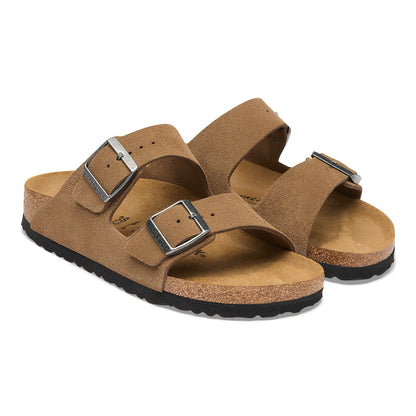 Arizona Suede Leather in Color Dark Tea | Birkenstock
