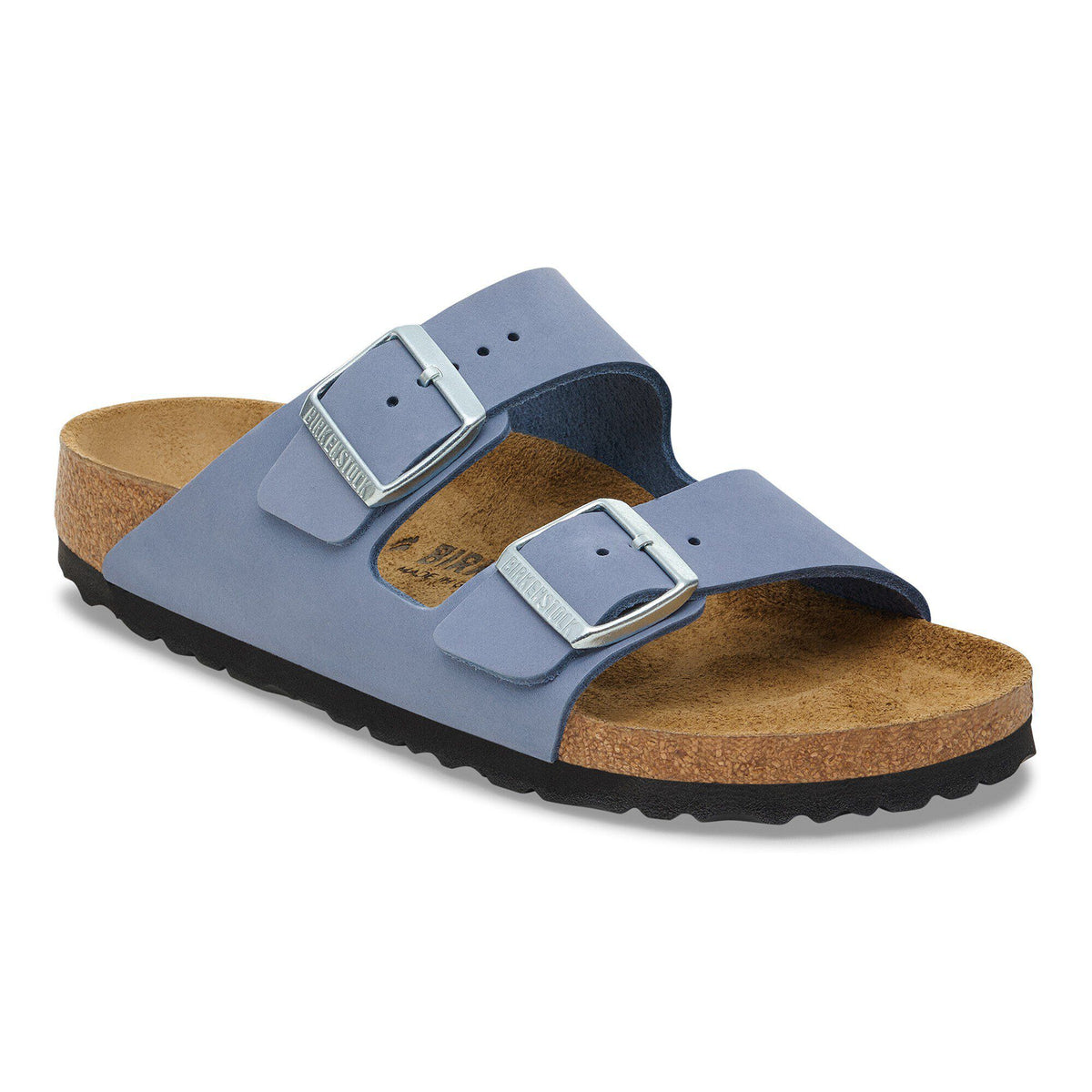 Arizona Nubuck Leather in Color Stone Blue | Birkenstock