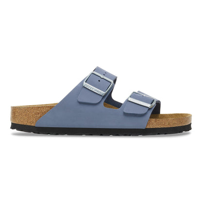Arizona Nubuck Leather in Color Stone Blue | Birkenstock