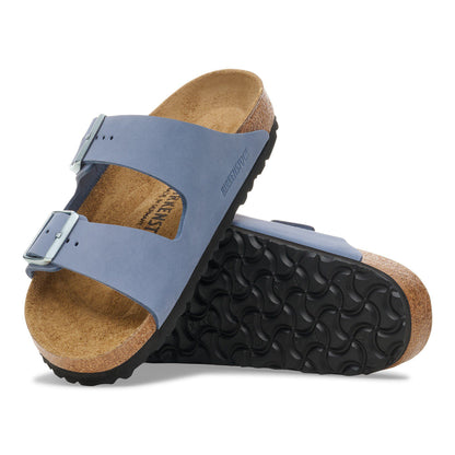 Arizona Nubuck Leather in Color Stone Blue | Birkenstock