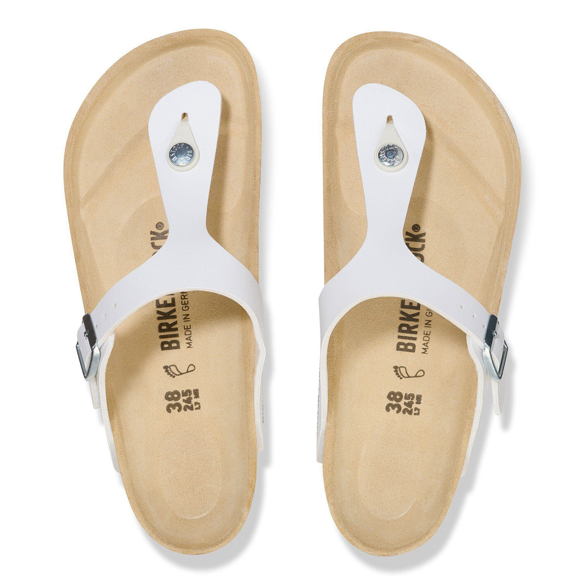 Gizeh Birko-Flor in Color White | Birkenstock
