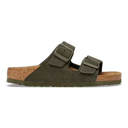 Arizona Suede Leather in Color Thyme | Birkenstock