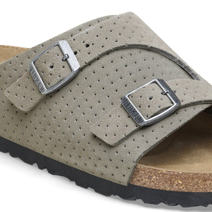 Zürich Suede Embossed in Color Dotted Stone Coin | Birkenstock
