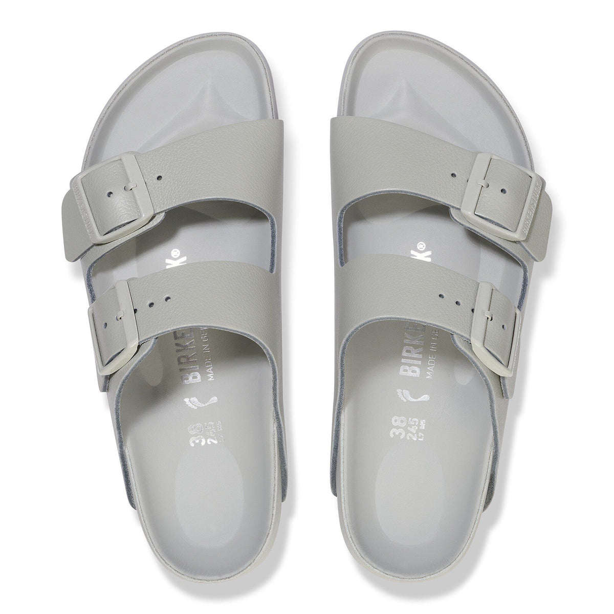 Arizona Leather in Color Mineral Gray | Birkenstock