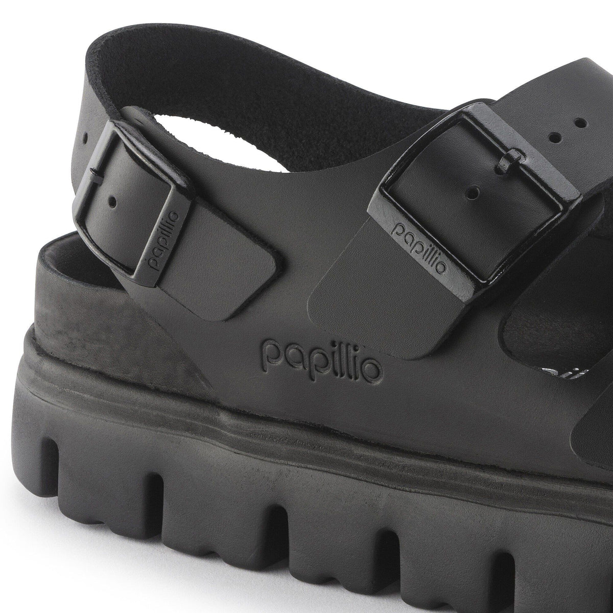Milano Chunky Leather in Color Black | Birkenstock