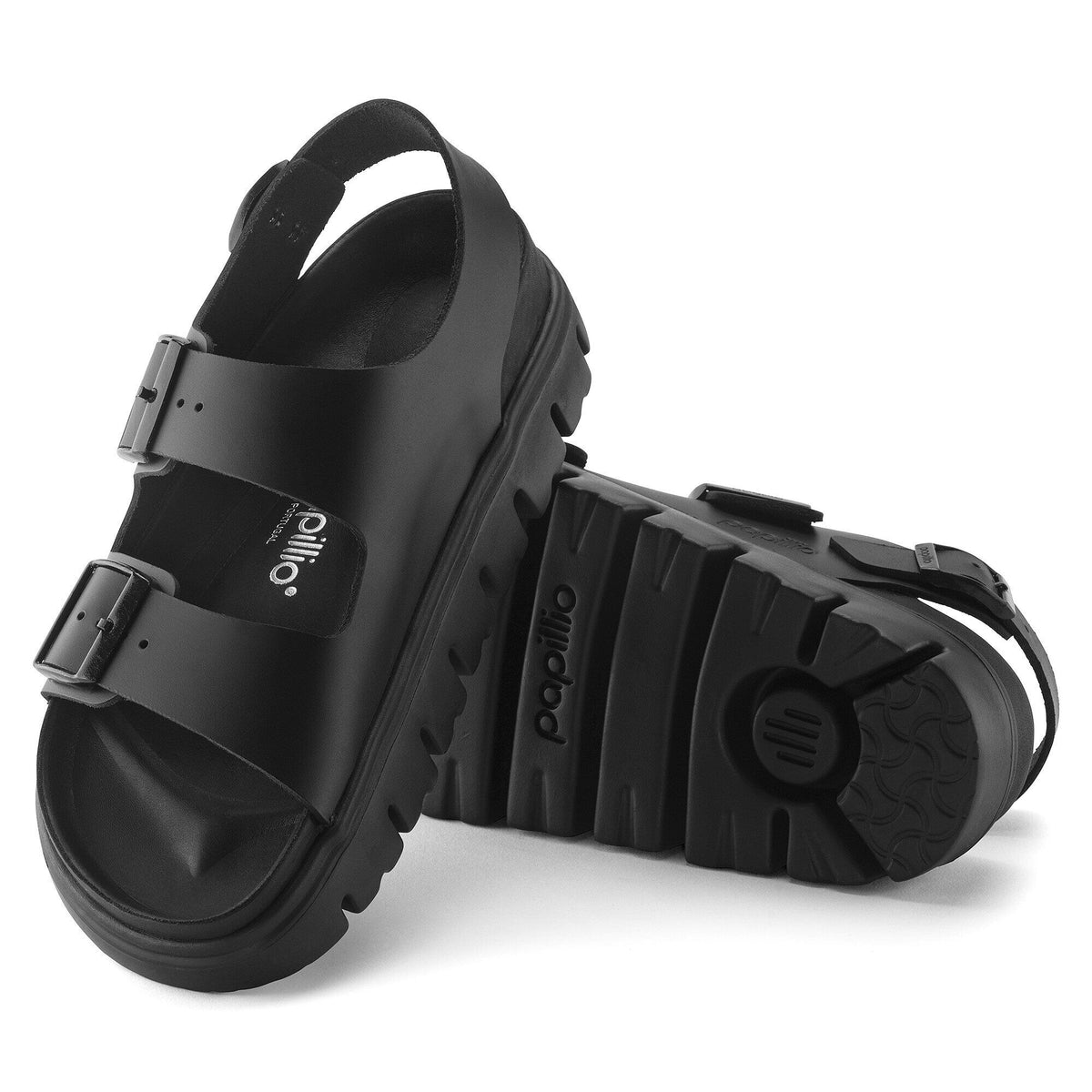 Milano Chunky Leather in Color Black | Birkenstock