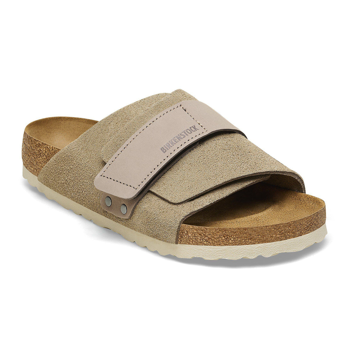 Kyoto Nubuck-Suede Leather in Color Taupe | Birkenstock